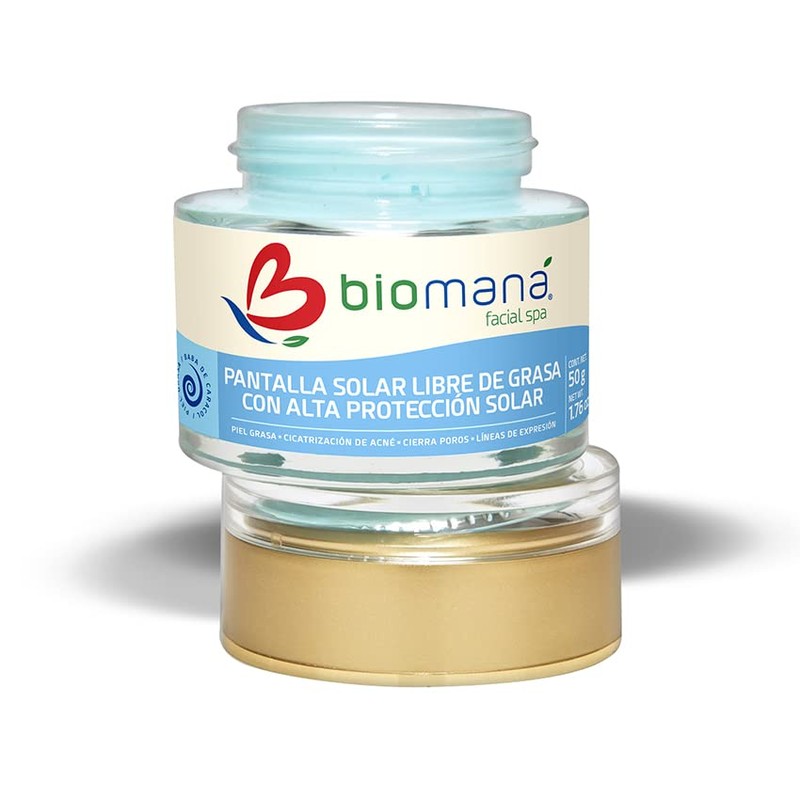 Bloqueador Solar para cutis graso 50g FPS 90 con Baba