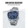 Benyar Men's Analogue Watch, Quartz Chronograph, 30 m Waterproof, Luminous,