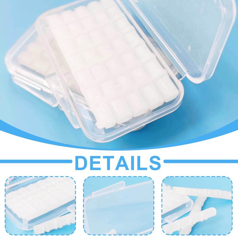 XUKZIMA 2 Boxes Orthodontic Wax for Braces Dental Wax for