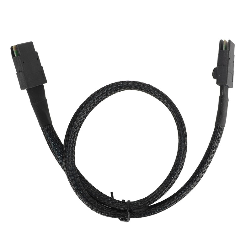 Mini SAS SFF 8087 Cable Dual Straight Head Computer Server