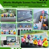 EJDRFN Duck Holder for Jeep Wrangler,Metal Rubber Ducks Holder for