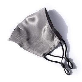 Habac Studio - 100% Mulberry Silk Face Mask, Face Masks Washable UK, Reusable Face Mask, Mens Face Mask, Silk Mask, Masks for Women, 4 Layers Pocket Filter 3x FREE PM 2.5 Filters