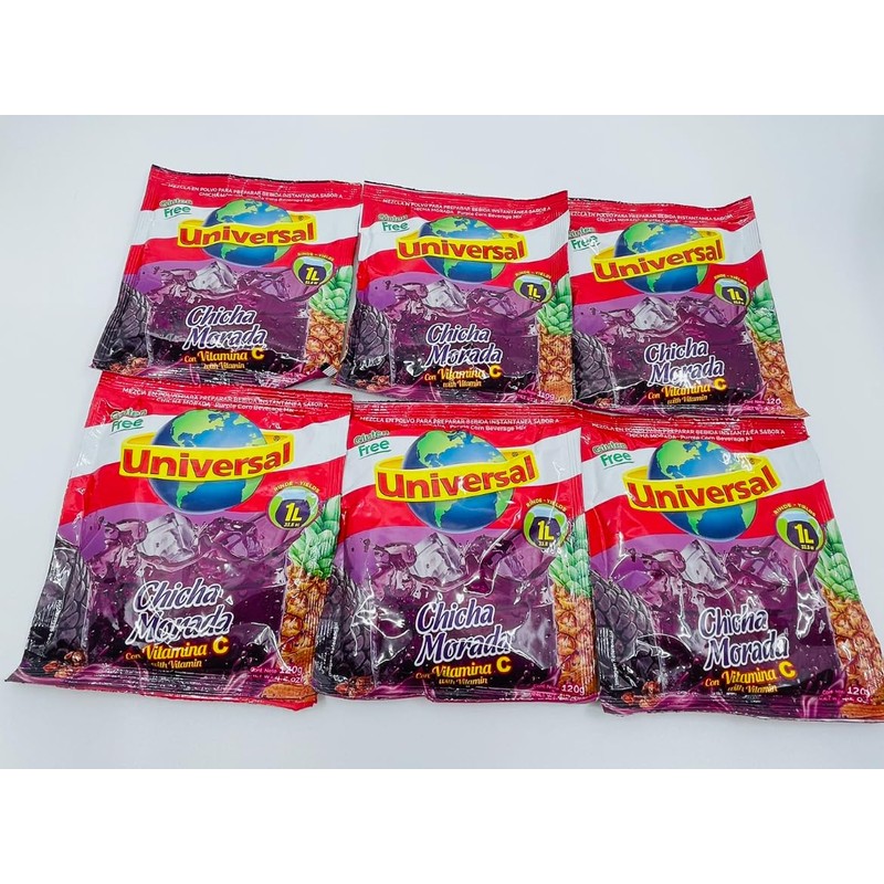 Universal Chicha Morada Purple Corn Beverage Mix 4.2 Oz -