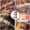 Wood Lathe Steady Rest, JAZORR L Shape Woodworking Steady Rest,