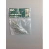 Kirsch 3.0" Slip-In Long Pin-on Heading Hooks 14 Count for