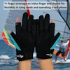 2XK-NOV 1 pair of high wear resistance sailing gloves, two