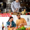 Japanese Chef Knife 9.5 inches, Professional Sushi Knife with Pakkawood
