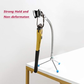 HONSETY 19" Microphone Gooseneck, Multifunction DIY Universal Metal Hose, Black