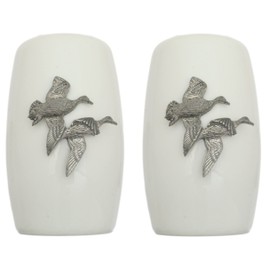 Ducks China Salt and Pepper Shakers Cruet Set Modern White CSP 111