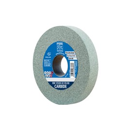 PFERD Sanding Disc 125 x 20 x 32 mm, Carbide, Grain Size 80, Silicon Carbide, 39009723 - Sanding Disc for Working Hard Materials with Integrated Reducing Sleeves (25/20/16 mm)