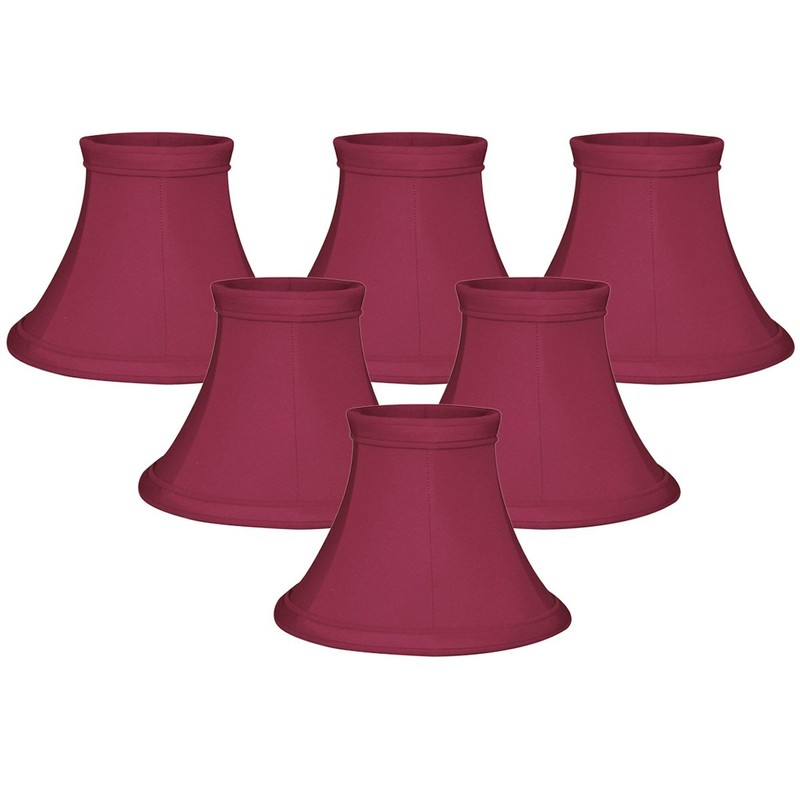 Royal Designs, Inc. CS-202BUR True Bell Chandelier Shade, 3 x