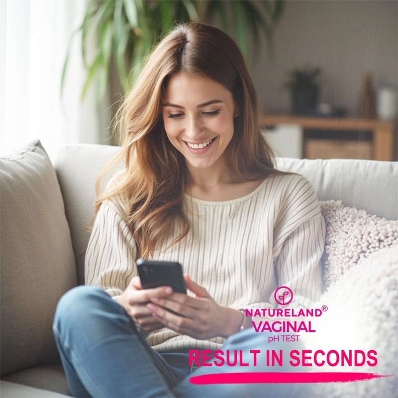 NATURELAND Feminine pH Test Strips Value Pack - Vaginal Health