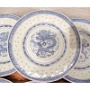 Tianshen 5-Claws Dragon Rice Grain/Eyes Pattern Blue & white (5)