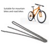 9 Speed Bicycle Chain, 110 Links High Carbon Steel Bicycle