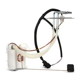 Auto Dynasty [California Emission] E2235M Front Electric Fuel Pump Assembly Module Compatible with Ford F-250 F-350 Super Duty 5.4L 6.8L Gasoline 1999-2004, 12V, White