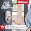 Keyless Entry Keypad Deadbolt - Digital & Mechanical Door Lock,