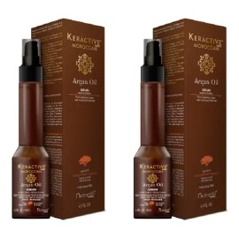 2 Pzas Nutrapel Keráctive Moroccan Argan Oil Serum 144ml