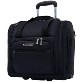 TPRC 15" Smart Under Seat Carry-On Luggage with USB Charging Port, Black Option, One Size