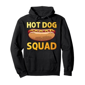 Cool Hotdog Outfit For Men Women Adult Hotdog Hot Dog Lover Pullover Hoodie