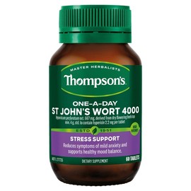 Thompson's One-A-Day St John's Wort 4000mg Cap X 60