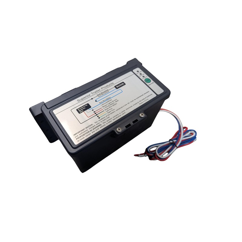 Trailer Breakaway Kit Top Load with LED Charge Indicator 12V10AH