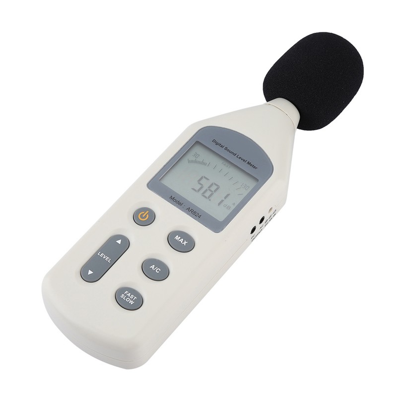 SMART SENSOR AR824 Digital Sound Level Meter Noise Tester Measuring