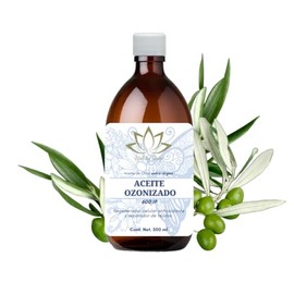 Aceite Ozonizado 600 IP regenera la piel antioxidante, disminuye arrugas, revitaliza, regenera, hidrata y suaviza la piel. (500 ML)