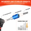3 pieces magnetic quick-change impact bit holder, 2.5/4/6 inch bit