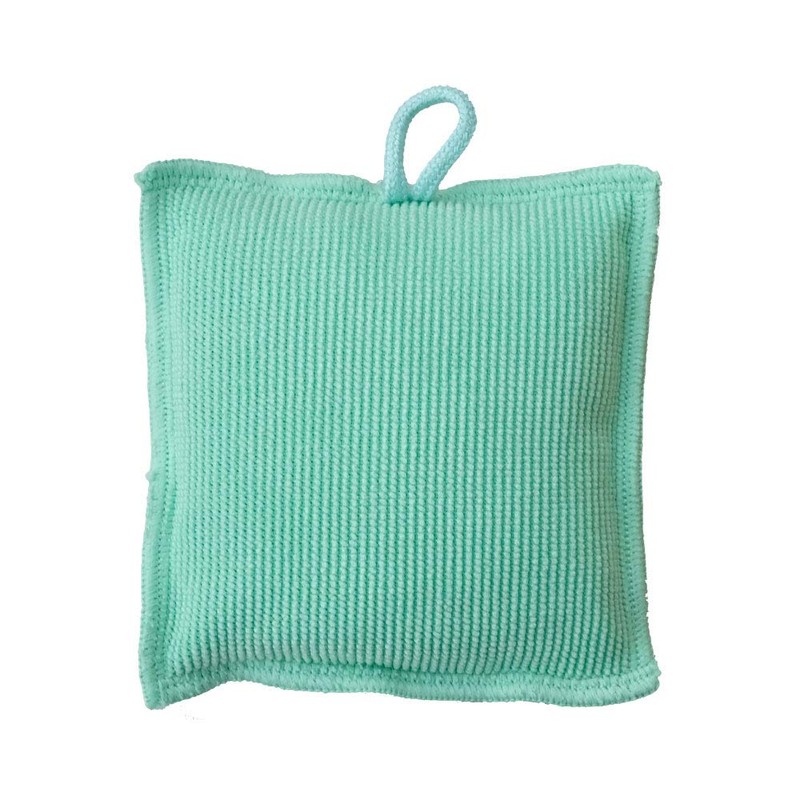 Aion Sponge Washbasin, Green, 3.9 x 3.9 inches (10 x