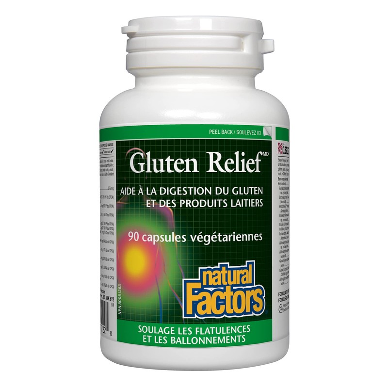 Gluten Relief (90Capsules) Brand: Natural Factors