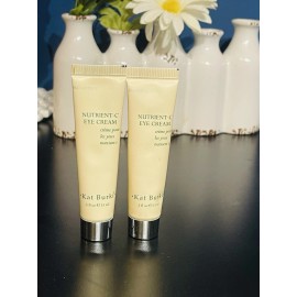 Kat Burki 2X KAT BURKI Nutrient C Eye Cream 0.5oz Each New/Sealed Travel Size