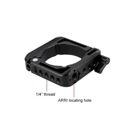 NICEYRIG Mounting Bracket for DJI Ronin S Gimbal Rod Clamp Ring Extension Mounting Ring with Built-in NATO Rail