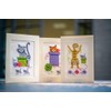 Vervaco Counted Point Kit, White, 10.5 x 15 cm