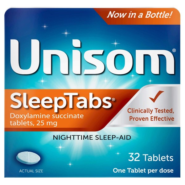 Unisom SleepTabs 32 Tablets (Pack of 4)
