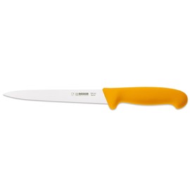 Giesser seit 1776 - Made in Germany - Filiermesser orange, Basic Orange, Klinge 18 cm, rutschfest, Filetiermesser spülmaschinenfest, rostfrei