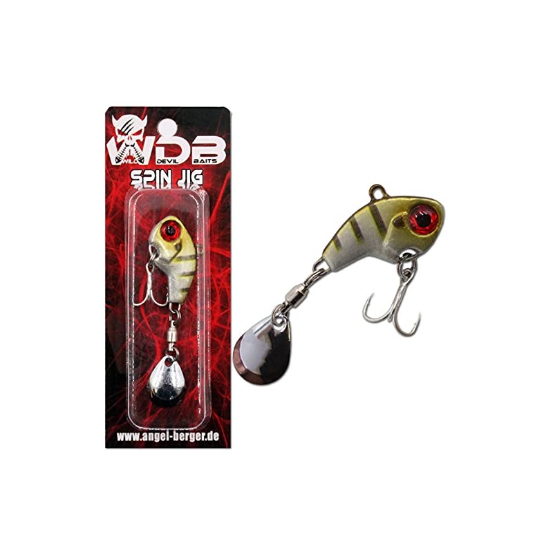 Angel-Berger Wild Devil Baits Spin Jig Lead Head Spinner Jig