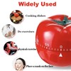 2 Pcs Cute Pomodoro Timer, Kitchen Timer, Count Down Alarm
