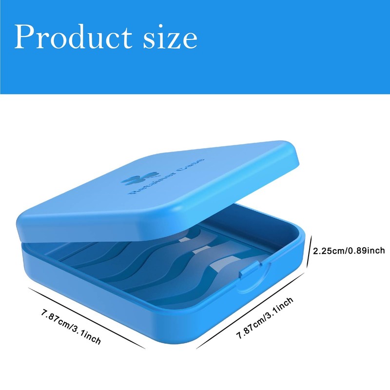 ARGOMAX Aligner Case - Slim Retainer Box for Orthodontic Braces