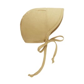 Baby Sun Hat UPF 50+ UV Brimmed Linen Bonnet Cotton-Lined for Boys Girls Child hat Baby Sunscreen Hat Kids Cap Swim hat L Size Camel Color