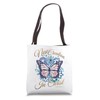 New Creation In Christ Butterfly Floral Christian Tote Bag
