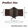 xlwen Women's Lace-Up Corset, Elastic Belt, Corset, Lace-Up Belt for
