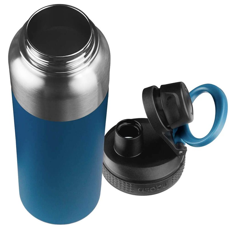 Asobu BPA Free Mighty Stainless Steel Water Bottle with Easy