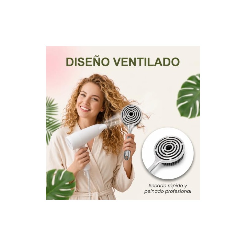 Keuf Cepillo Desenredante Anti Frizz con Cerdas Mixtas para Cabello