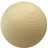 Hockeyzentrale Wooden Ball 50 mm Diameter for Ice Hockey Training