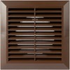 ECOPRO VENT Brown 4" Inch Ventilation Grille - Inside/Outside use