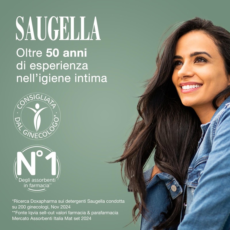 Saugella Assorbenti Cotton Touch Notte, 36 Assorbenti Cotone Notte con