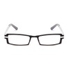 Calabria 822 Metal Reading Glasses +4.00 Black Silver Men Women