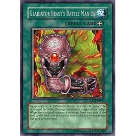 Yu-Gi-Oh! - Gladiator Beast's Battle Manica (GLAS-EN057) - Gladiators Assault - 1st Edition - Rare