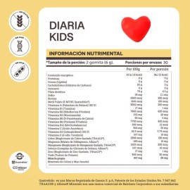 YOU MATTER - Diaria Kids - Multivitamínico Infantil, 60 Gomitas sabor cereza