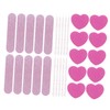 BIUDECO 10 Sets Nail Tool Set Durable Fingernail Files Nail